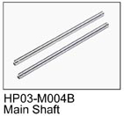 HP03-M004 B Main Shaft for HP05